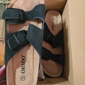 Orado Black Women's Sandals